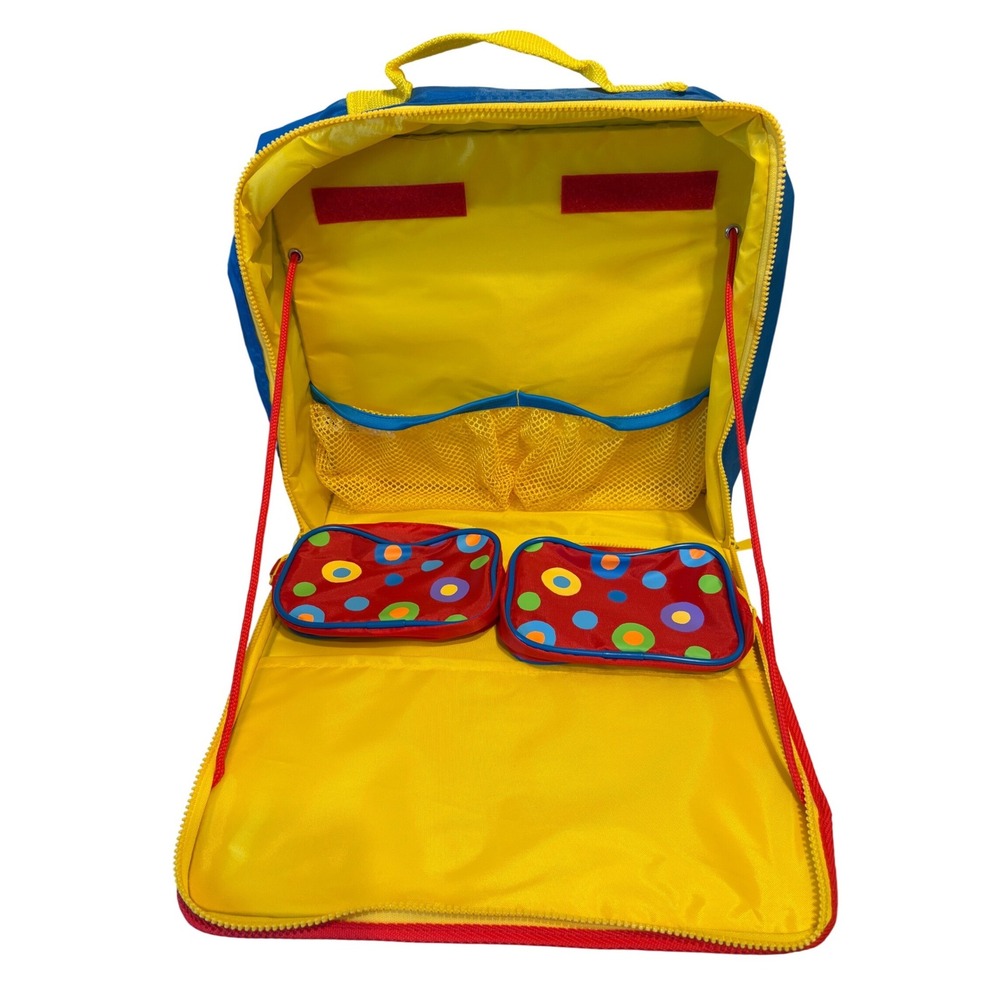 Alex‎ Toys Kids Art Supply Travel Bag Blue Portable Activity Car Workstation